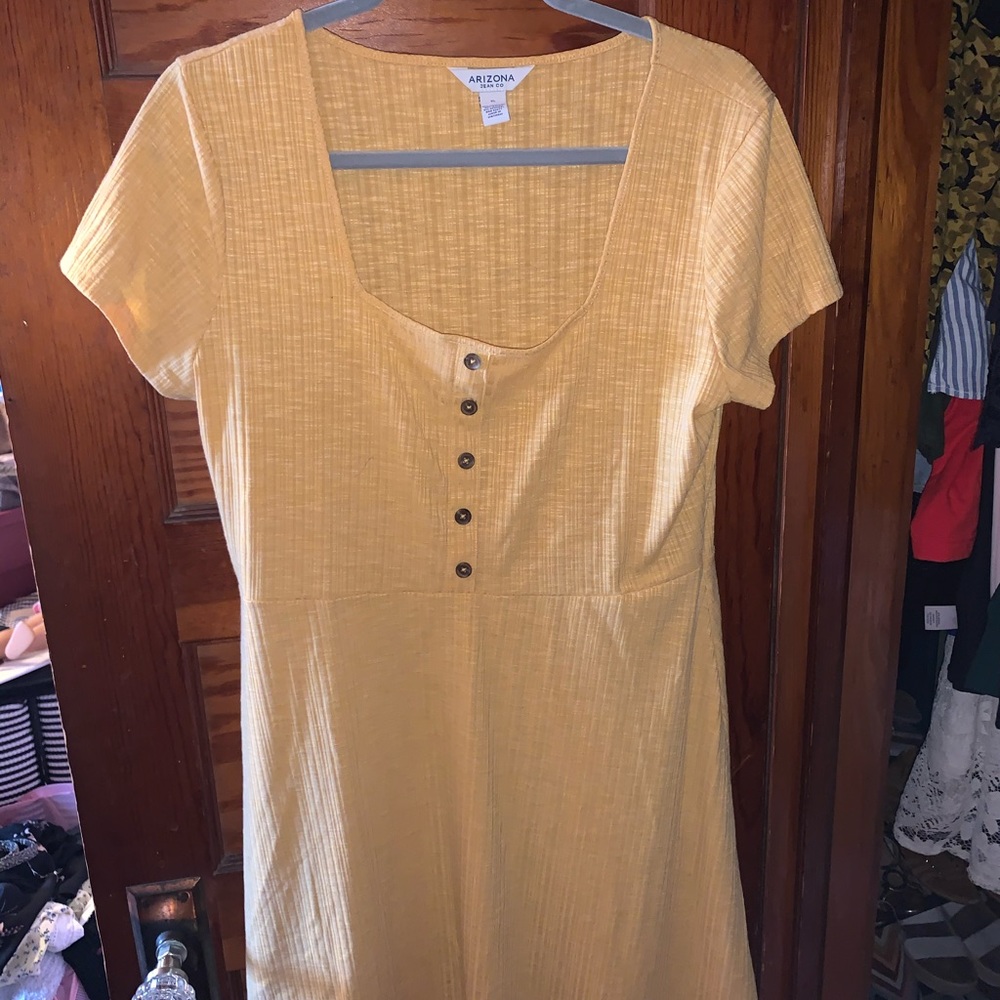 Yellow dress
